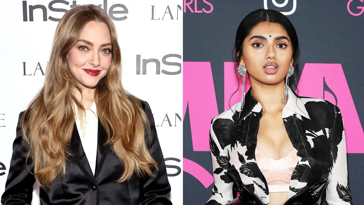 Amanda Seyfried Poses With Her New Mean Girls Counterpart Avantika Vandanapu