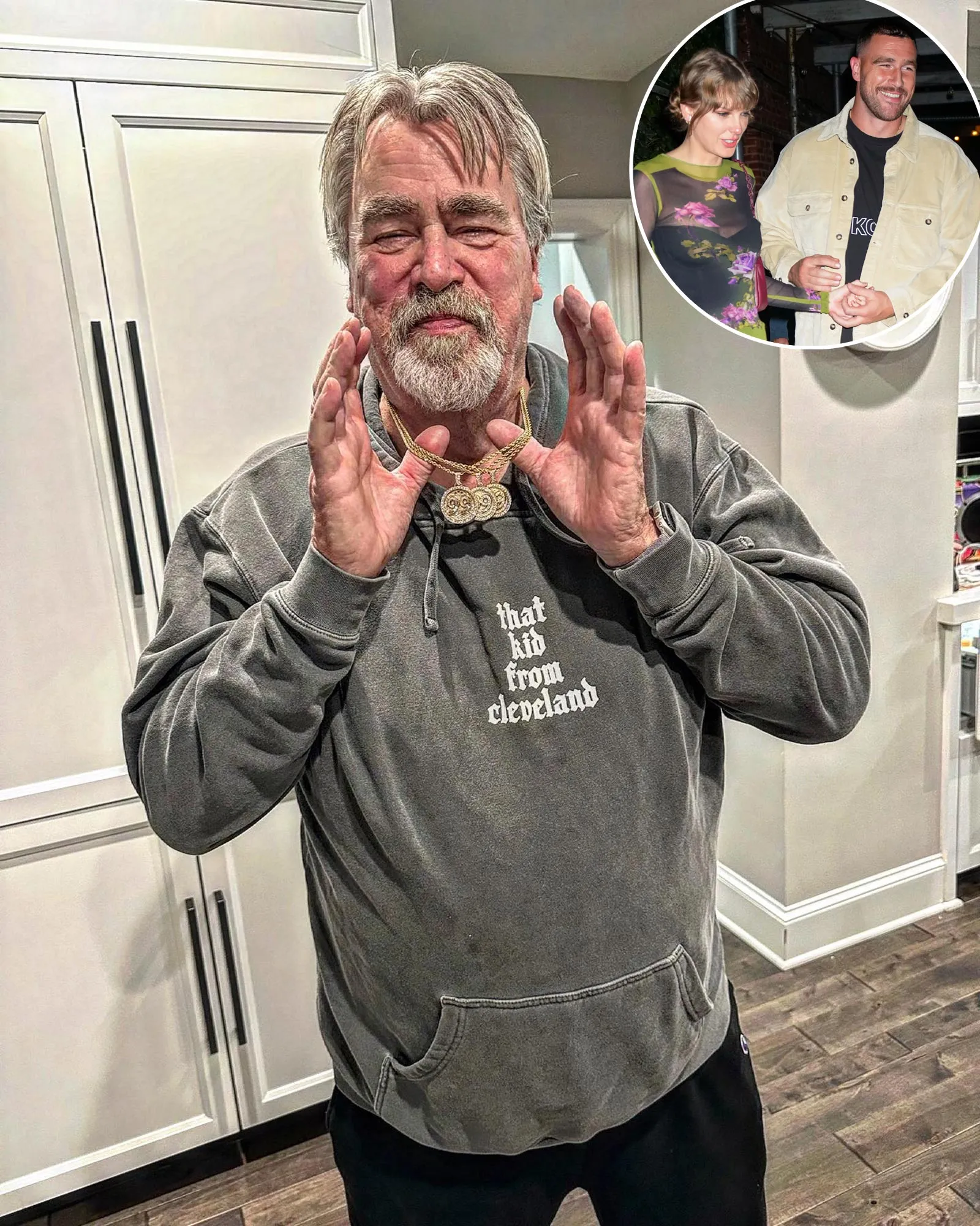 Ed Kelce Gets Asked Awkward Question About Travis Kelce Having to Sign a Prenup With Taylor Swift