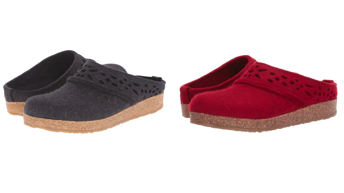 Haflinger Lacey Slippers