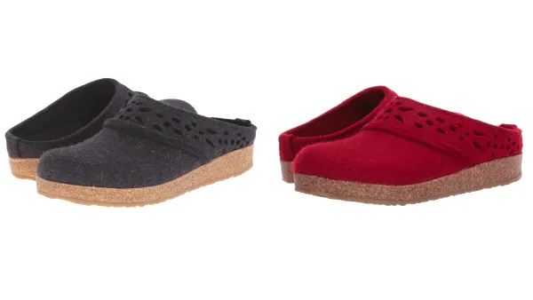 Haflinger Lacey Slippers