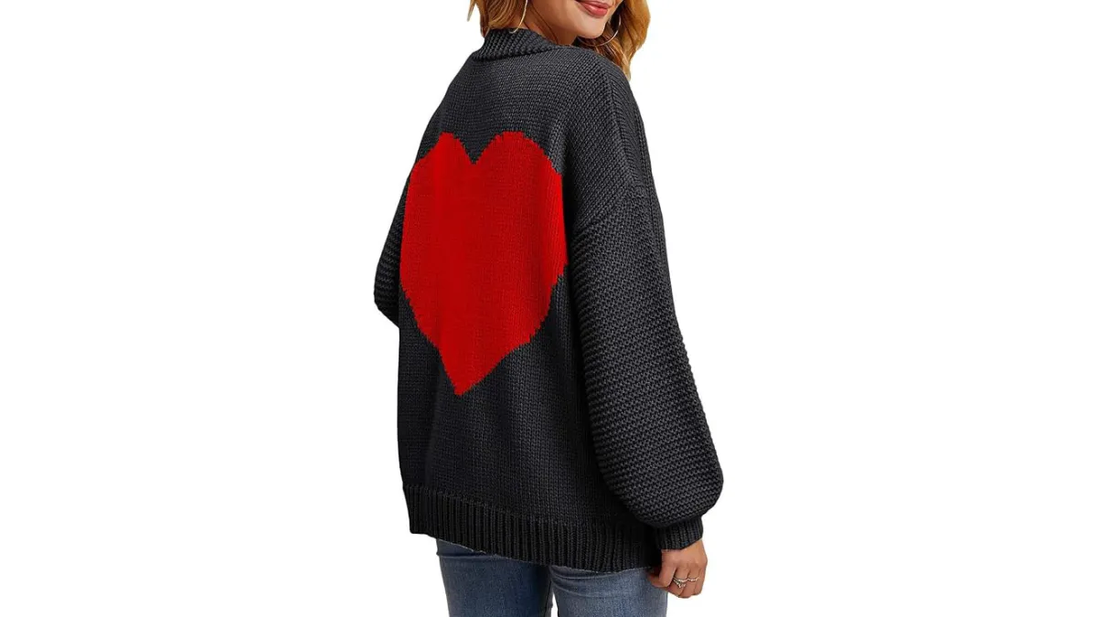 heart sweater