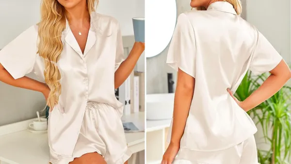 Hotouch Satin Pajama Set