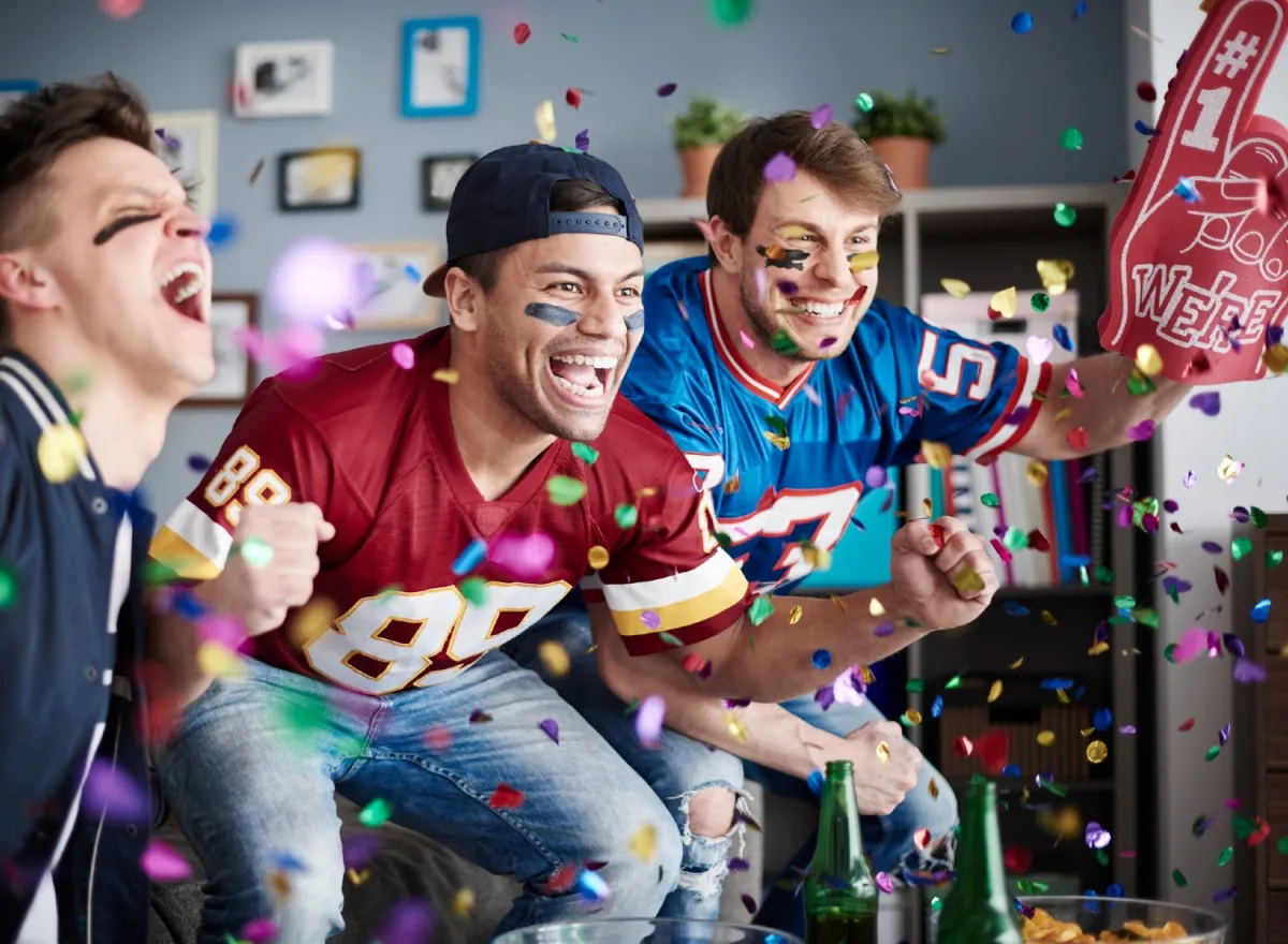 American football fans