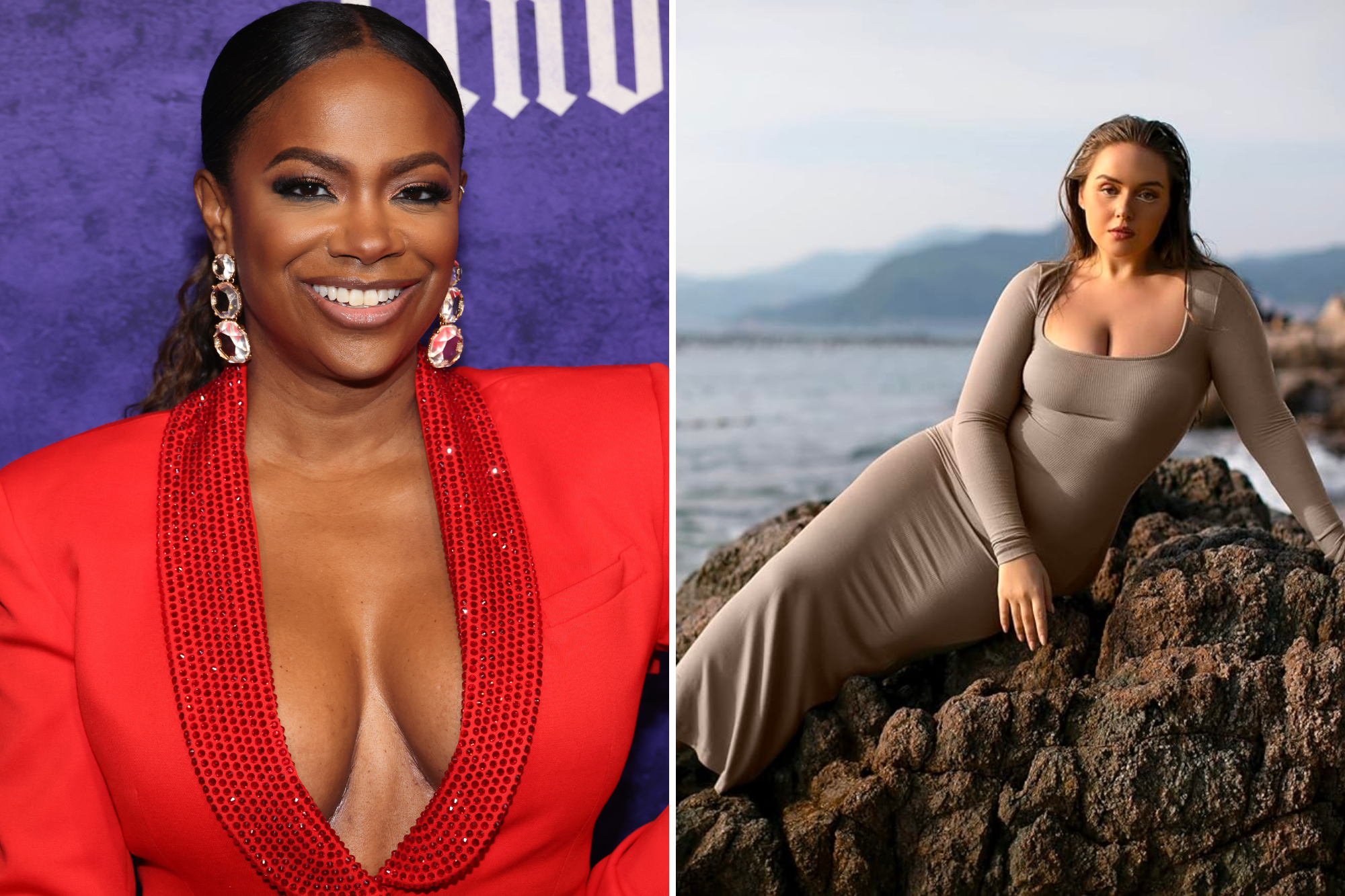 Pumiey Square Neck Long Sleeve Maxi Dress