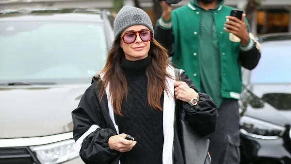 Kyle Richards in Los Angeles on January 22, 2024.