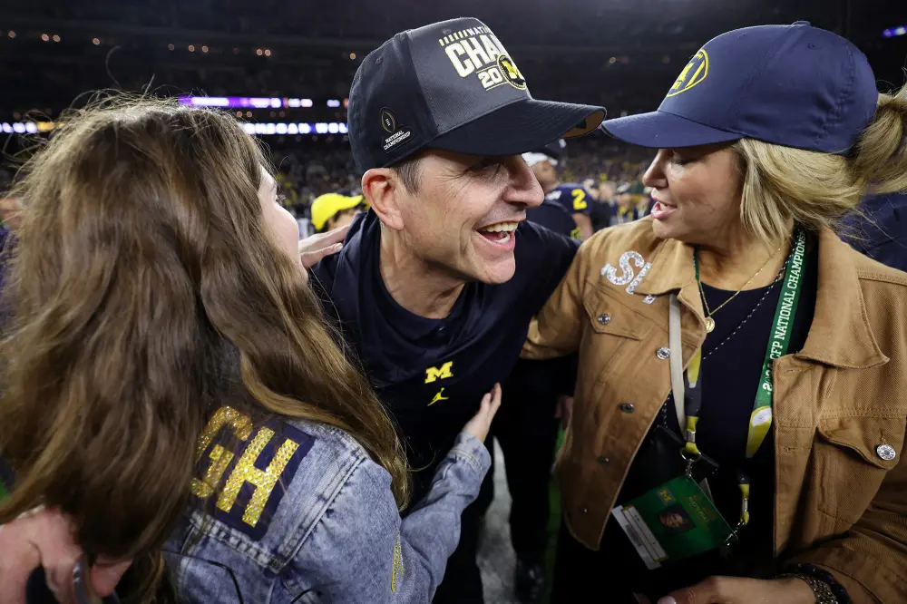 Los Angeles Chargers Coach Jim Harbaugh and Wife Sarah Feuerborn Harbaugh's Relationship Timeline&nbsp;