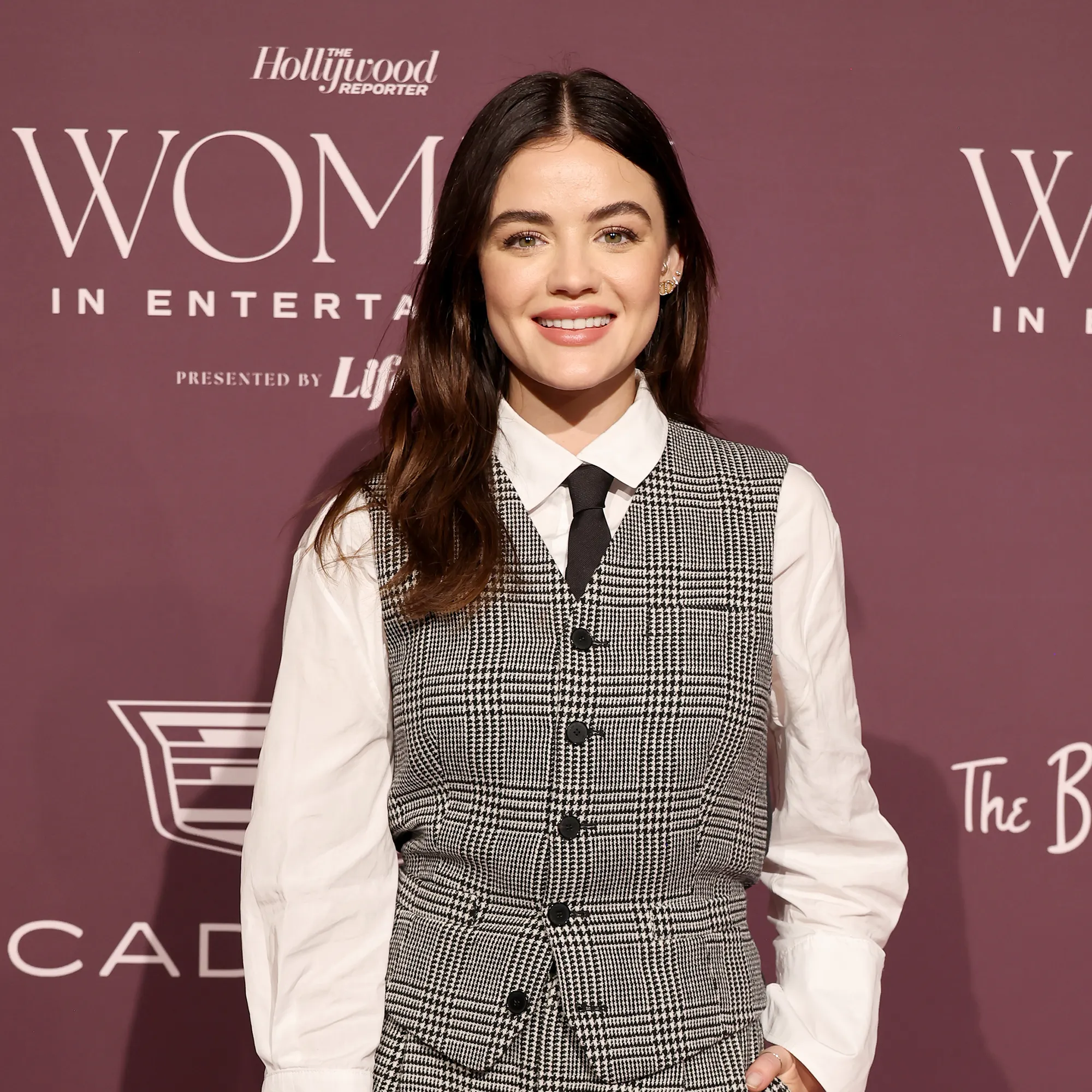 Lucy Hale at The Hollywood Reporter's Women In Entertainment Gala on December 7, 2023.