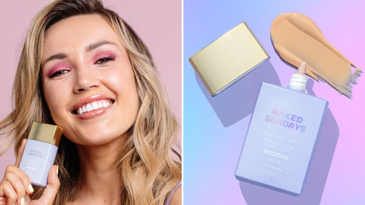 Naked Sundays CabanaGlow SPF50 Mineral Glow Serum Drops - Illuminating