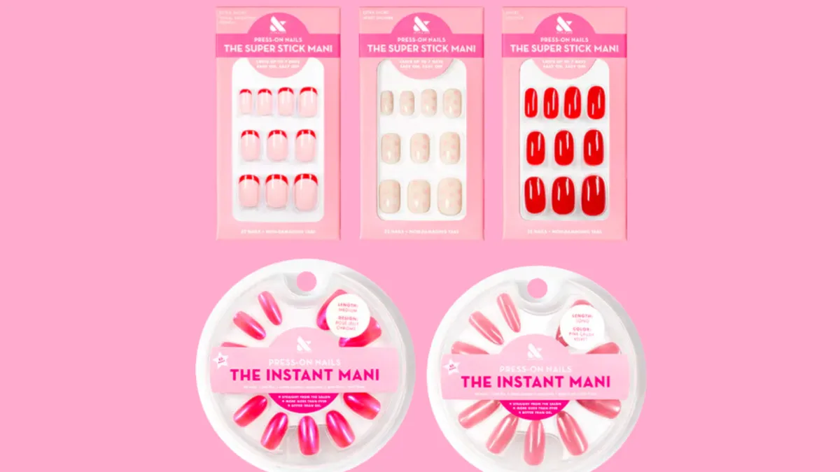 Olive & June Valentine's Day Press-On Set