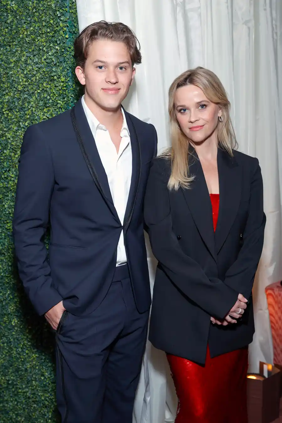 Reese Witherspoon and Son Deacon Phillippe Attend Pre-Golden Globes Bash