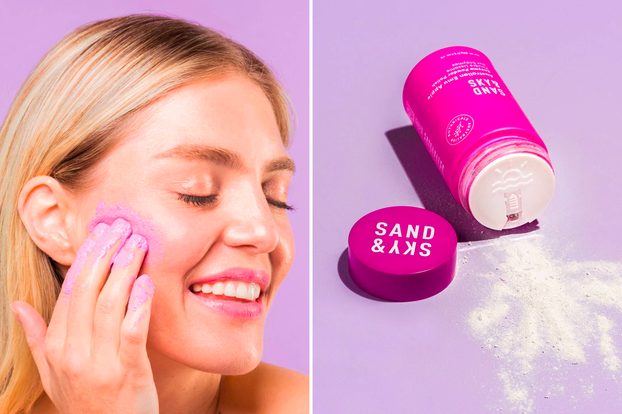 Sand & Sky Australian Glow Berries Enzyme Powder Polish