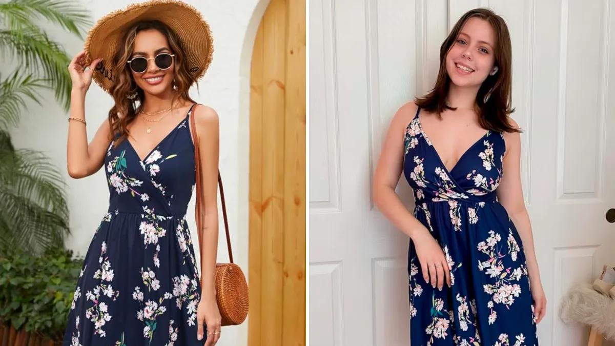 Styleword V-Neck Spaghetti Strap Sundress