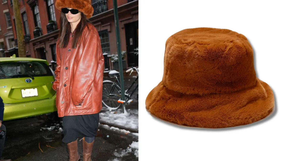 Umeepar Faux Fur Bucket Hat