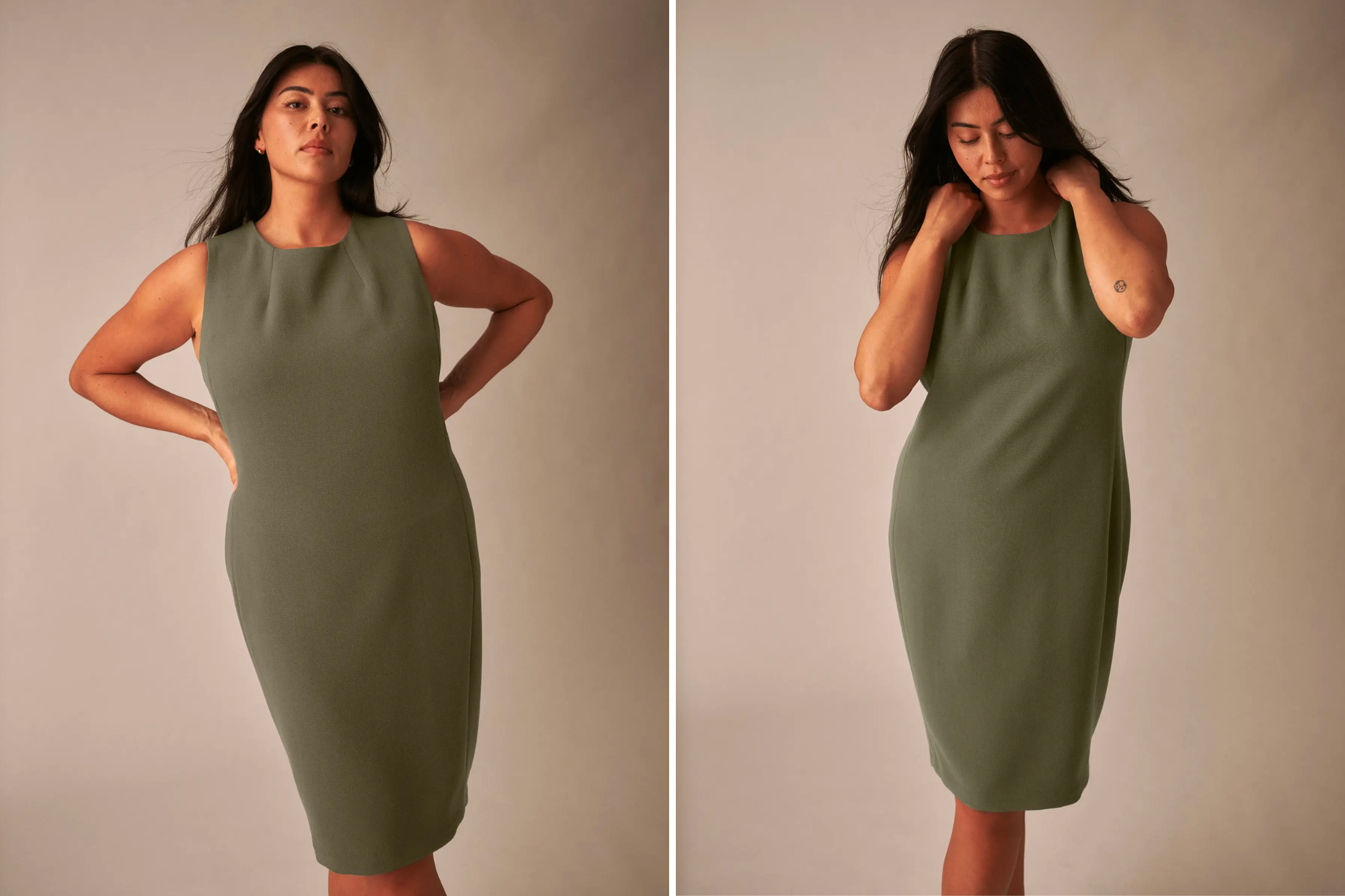 Universal Standard Henning x US Carlisle Crepe Dress