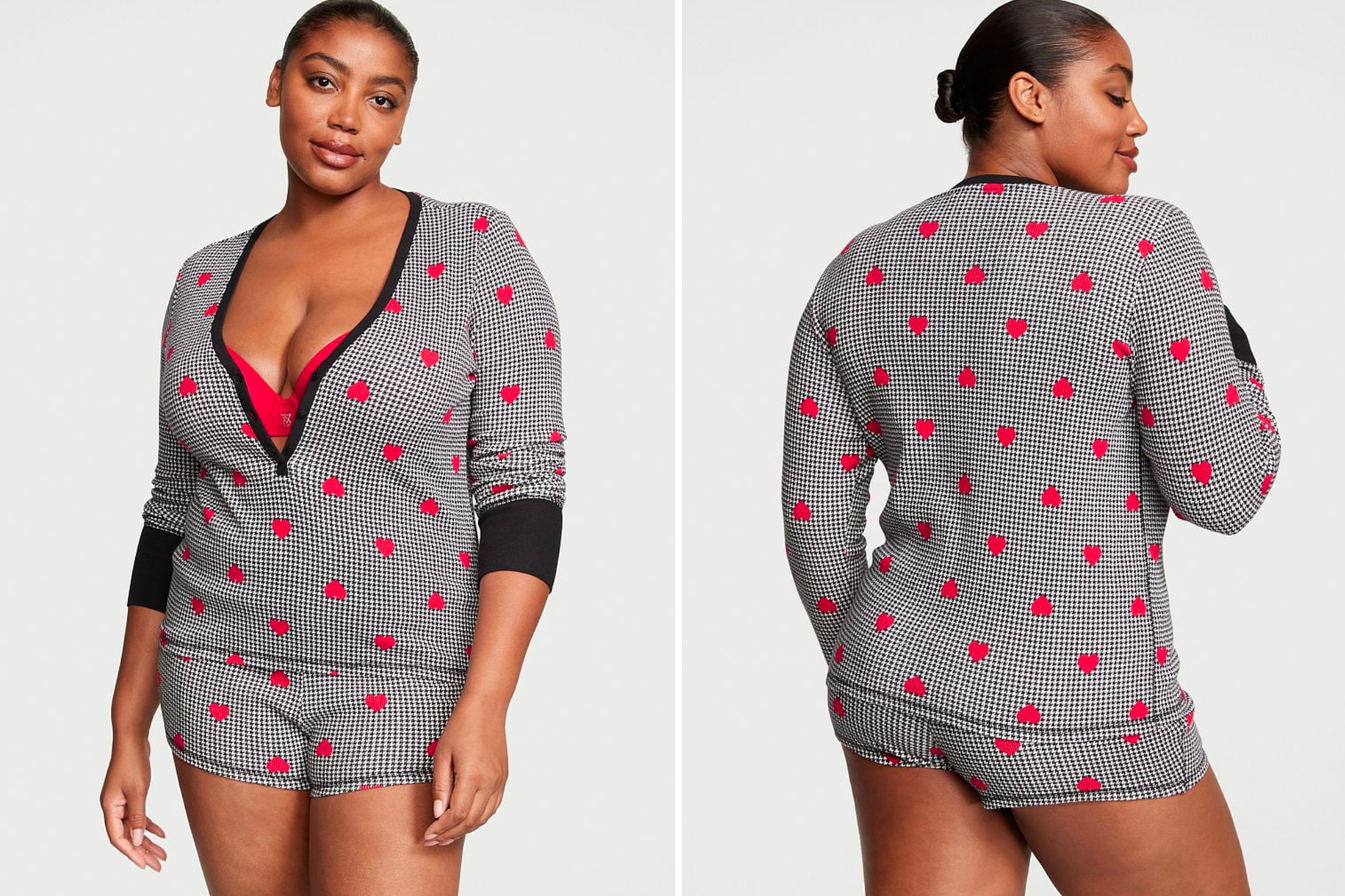 Victoria's Secret Thermal Short Pajama Set