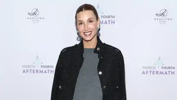 Whitney Port at the "The Time Is Now: Reinstate The Assault Weapons Ban" event in Washington DC on January 23, 2024.