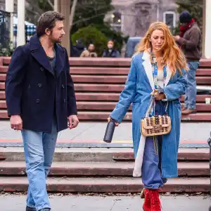 ‘It Ends With Us’ Set Photos- See Blake Lively, Brandon Sklenar and More Movie Stars Filming