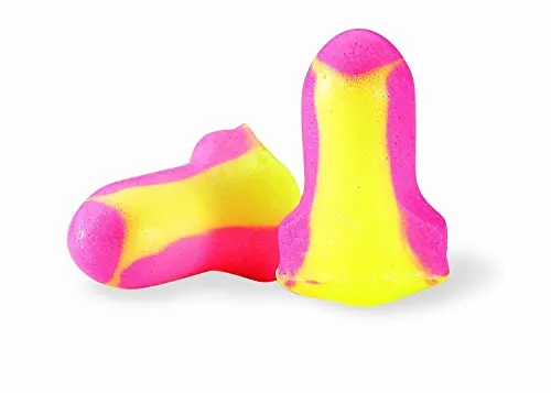 Best Affordable, Easy-to-Find Earplugs: Howard Leight by Honeywell Laser Lite High Visibility Disposable Foam Earplugs