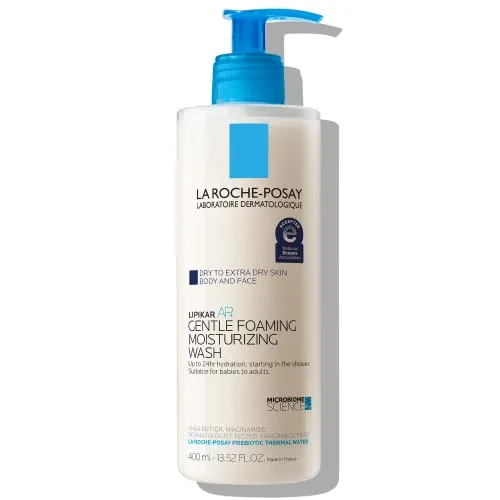 Best for Super Hydration: La Roche-Posay Lipikar AP+ Gentle Foaming Moisturizing Wash