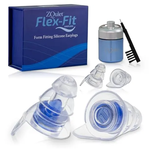 Most Comfortable: ZQuiet Flex-Fit Earplugs