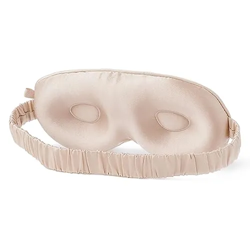 Most Comfortable: Fishers Finery New 100% Organic Mulberry Silk Contoured Sleep Mask