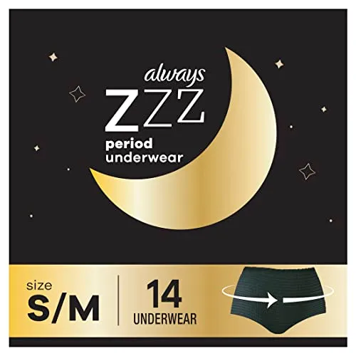 Always Zzzs Overnight Period Underwear