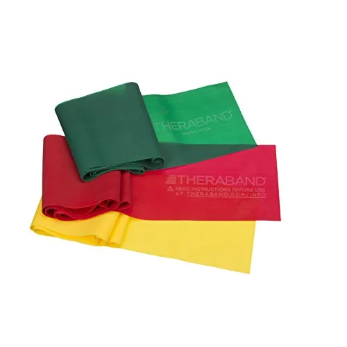 Best for Physical Therapy: Therabands Resistance Bands Set
