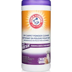 Best Powder: Arm & Hammer Dry Carpet Powder Cleaner
