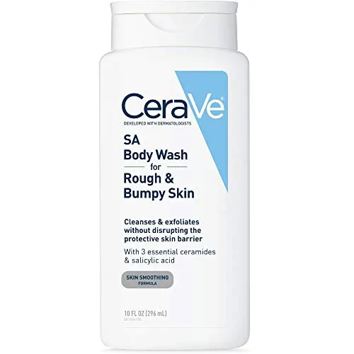 Best Runner-Up for Acne: CeraVe SA Body Wash for Rough & Bumpy Skin