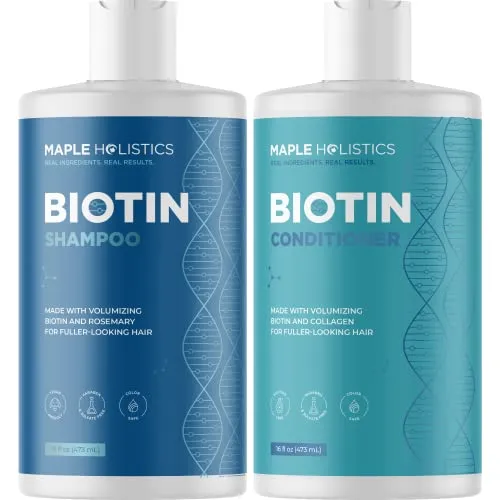 Maple Holistics Biotin Shampoo and Conditioner