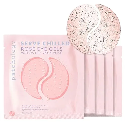 Patchology Serve Chilled Ros&eacute; Eye Gel, 5 Count