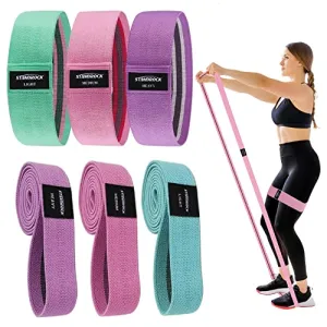 Best Affordable Set: Standrock Resistance Bands for Working Out, 6 Pieces