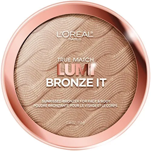 Best Shimmer: L’Oreal ParisTrue Match Lumi Bronze It Bronzer For Face And Body