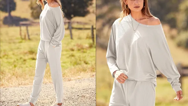 PRETTYGARDEN Women's Two-Piece Outfit