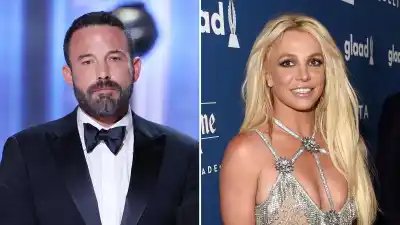 Ben Affleck Does Not Respond to Question About Alleged Kiss With Britney Spears 980