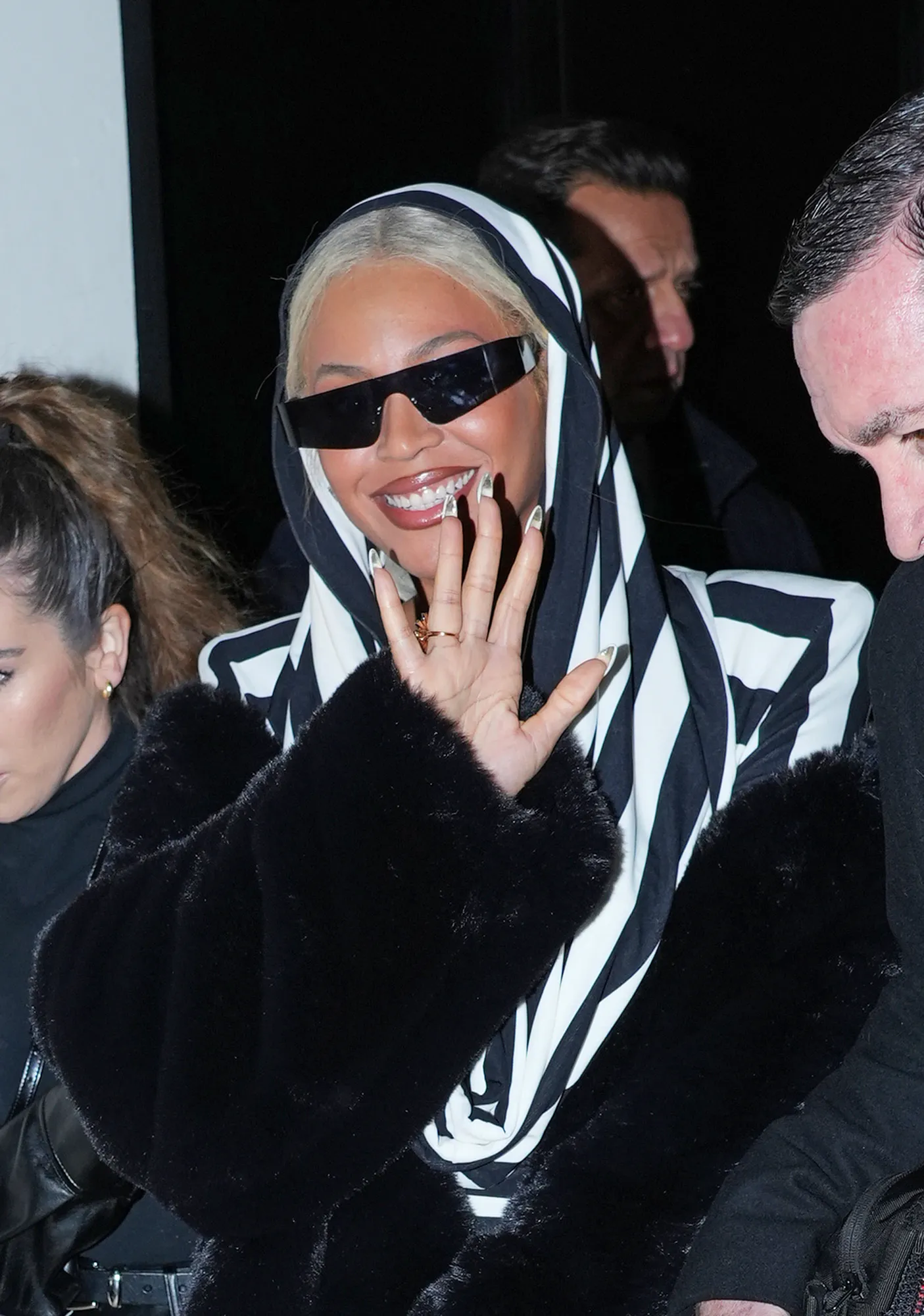 Beyonce at Mea Culpa Premiere