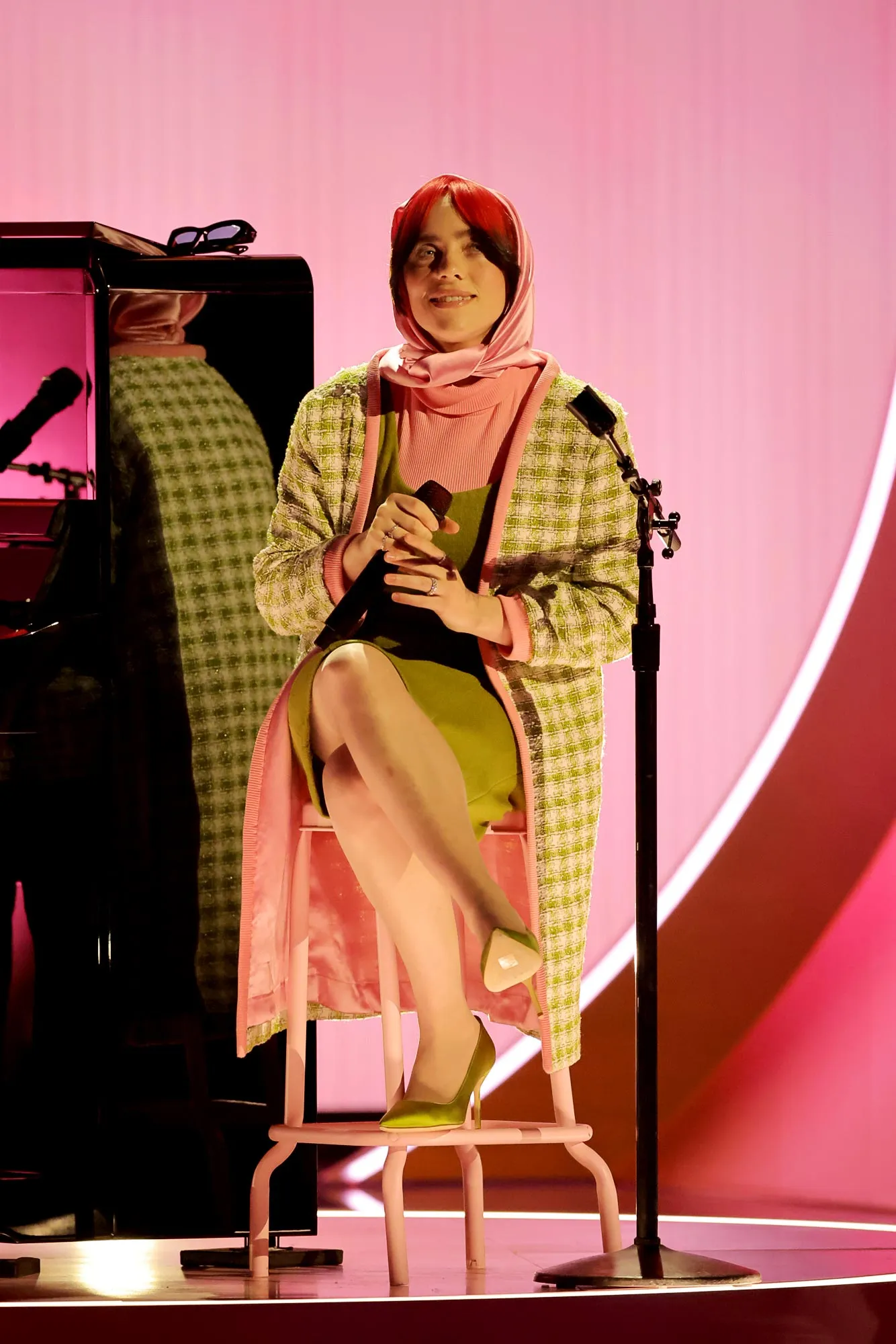 Billie Eilish Delivers Chilling Performance of Barbie s What Was I Made For at the Grammys 666