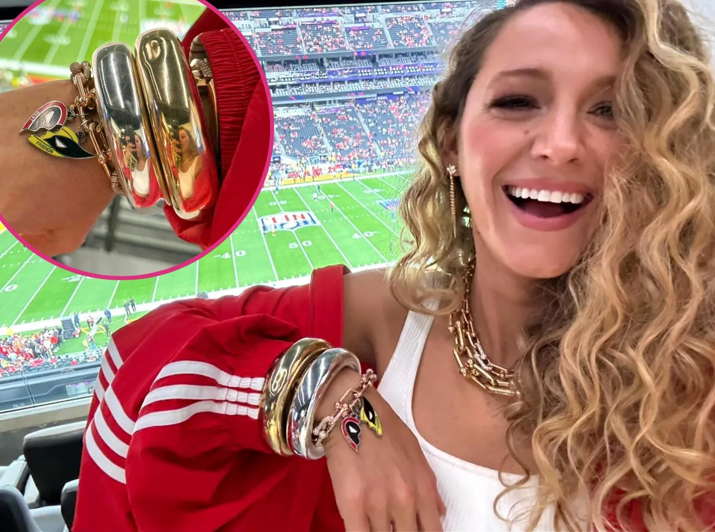 Blake Lively Pays Homage to Husband Ryan Reynolds with Deadpool and Wolverine Friendship Bracelet