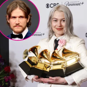 Bo Burnham Supports Phoebe Bridgers at the 2024 Grammy Awards