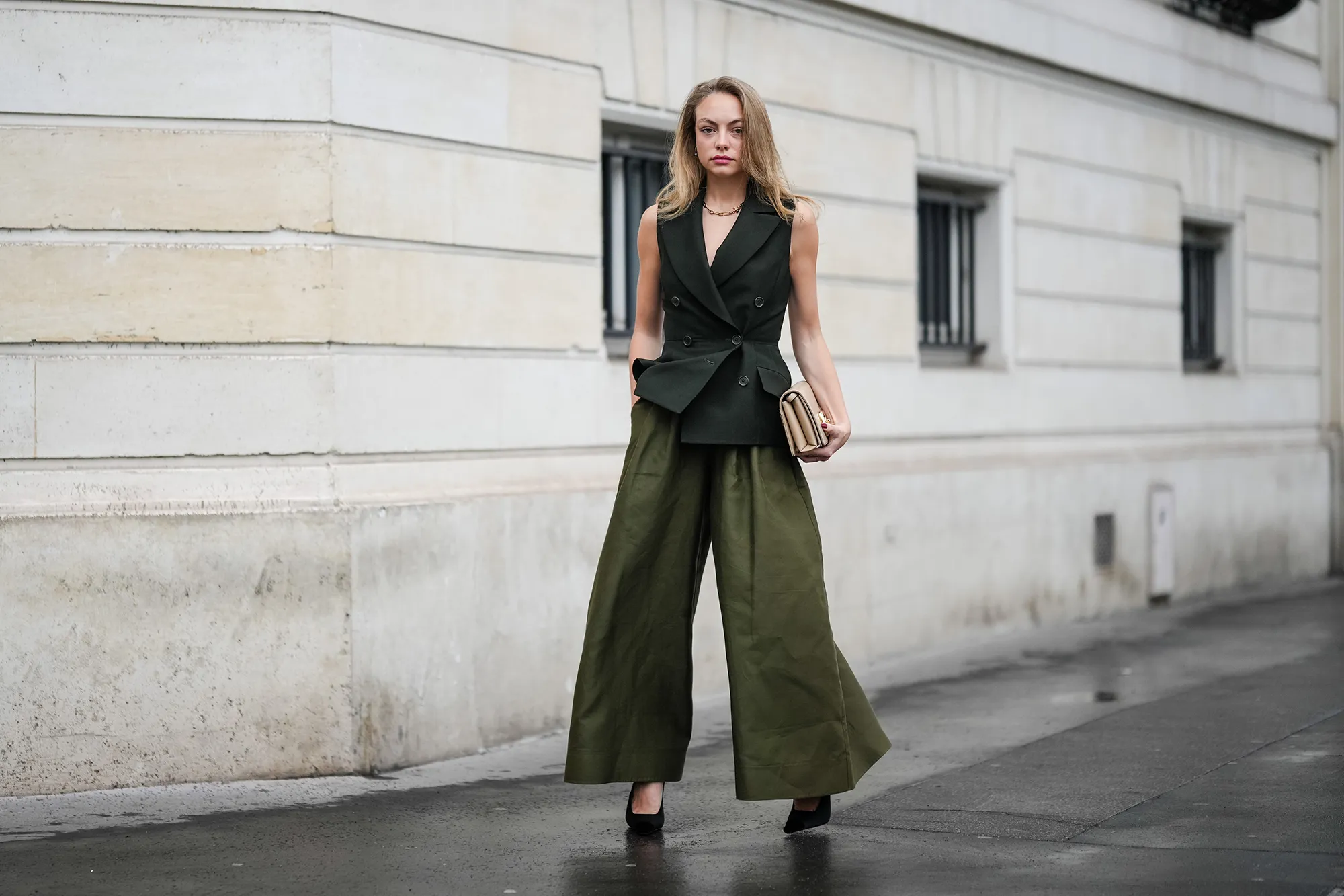 A street style star at Paris Fashion Week