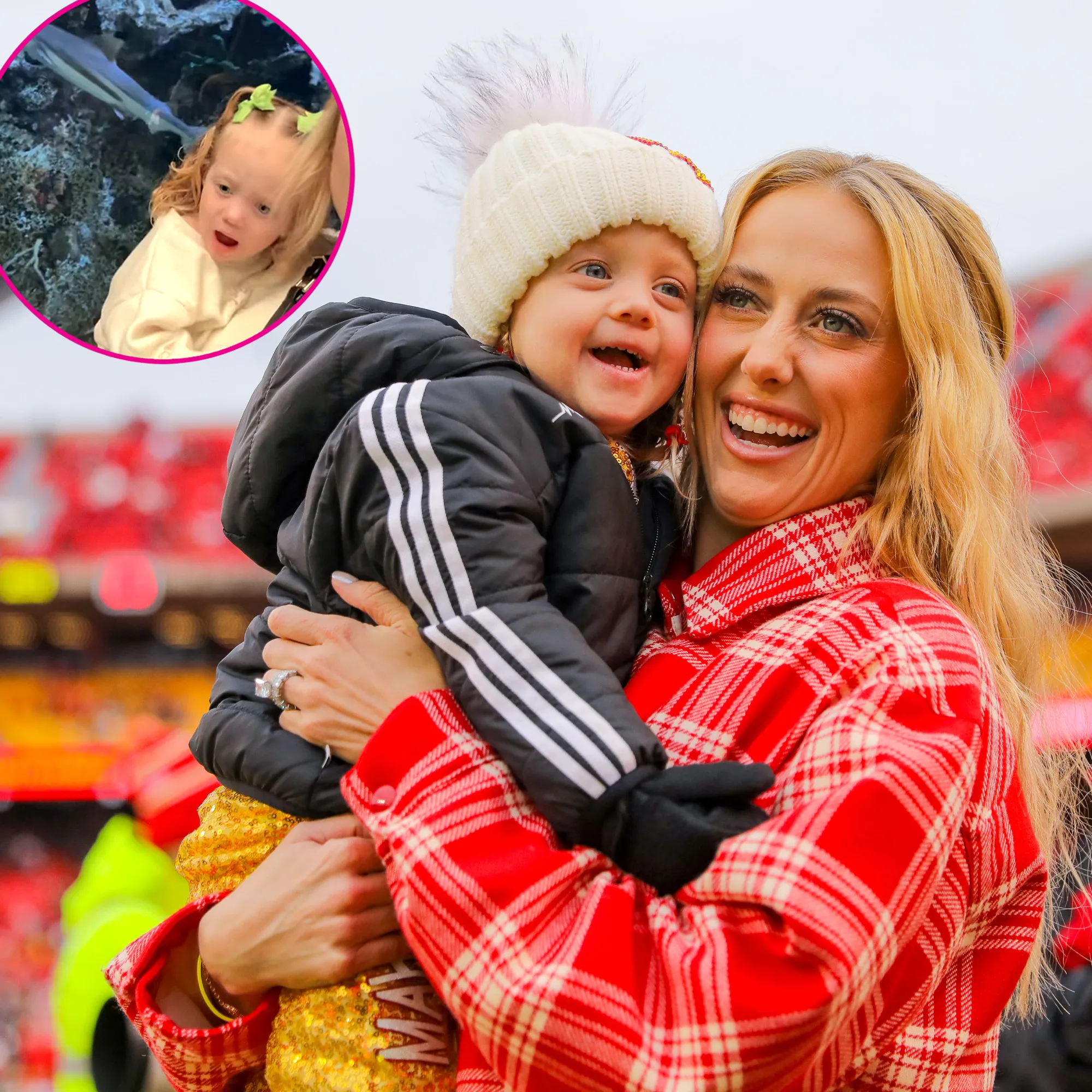 Brittany Mahomes Kids Have Hilarious Mixed Reactions to Visiting Shark Tank