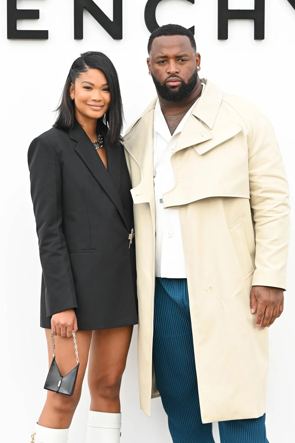 Chanel Iman and NFL Player Davon Godchaux Are Married After Eloping on a Yacht 100
