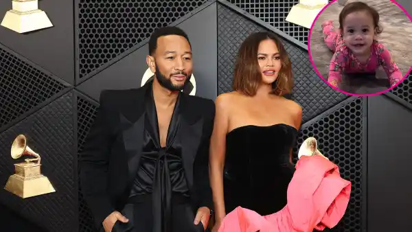 Chrissy Teigen and John Legend Share Sweet Video of Daughter Esti Taking 1st Steps Shes Walkin