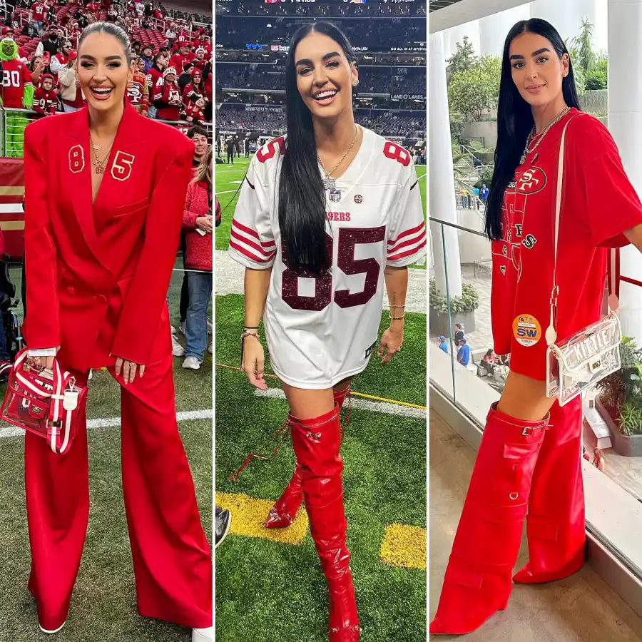 Claire Kittle s Game Day Looks 834