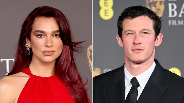 Dua Lipa and Callum Turner Hold Hands for Date Night at BAFTAs Afterparty in London
