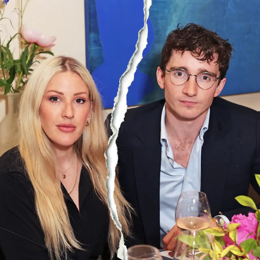 Ellie Goulding and Caspar Jopling Split Gal