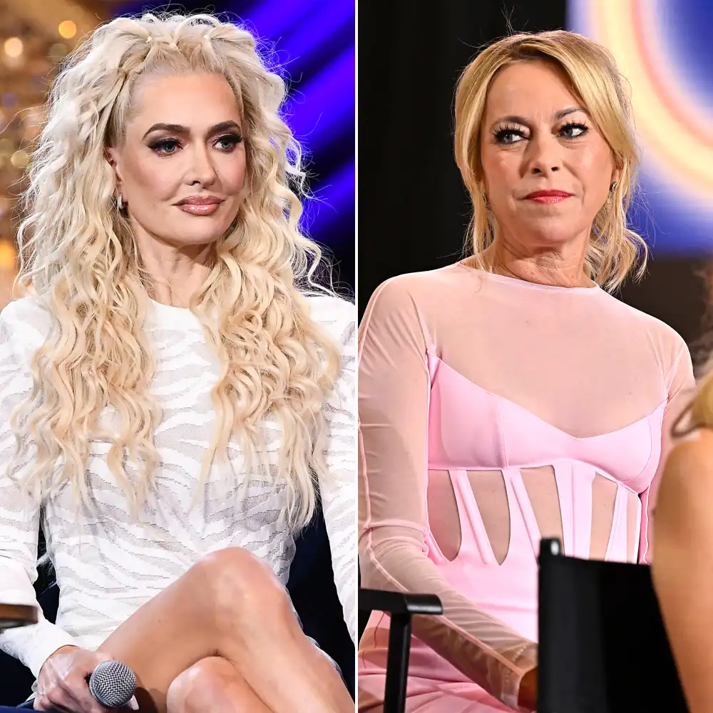 Erika Jayne Keeps Throwing Shade at Sutton Stracke's Sex Life on 'Real Housewives of Beverly Hills'