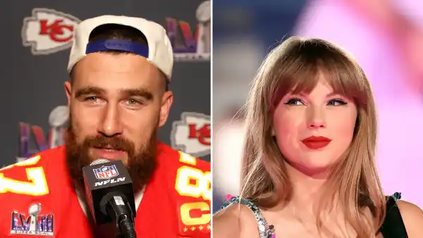 Every Time Travis Kelce Spoke About Taylor Swift at Super Bowl Press Events