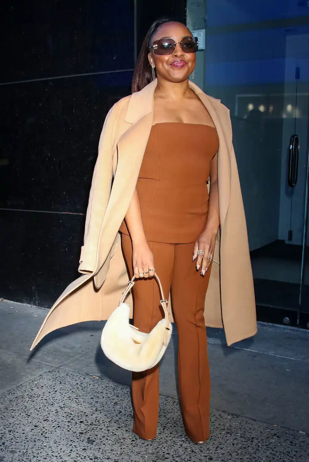 Feature Quinta Brunson Appears on Good Morning America In 50 Shades of Brown