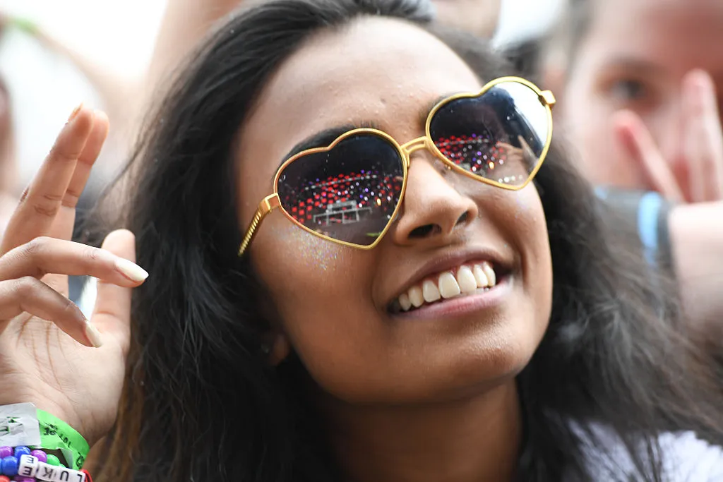 Heart-shaped glasses